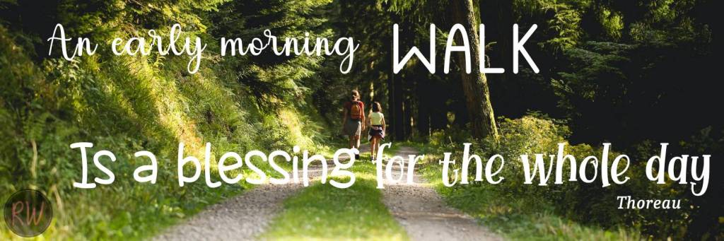 An early morning walk is a blessing for the whole day.