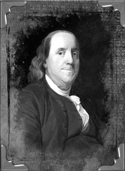 Portrait of Benjamin Franklin